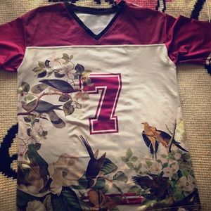 Blackmilk Birds of Paradise Touchdown Tee